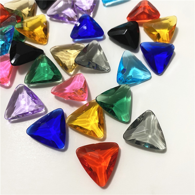Board Game Economy - 10Pcs Acrylic Plastic 23*23*23mm Clear Triangle