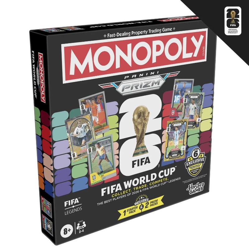 Board Game Monopoli - 【 Spot Goods】Hasbro Monopoly FIFA World