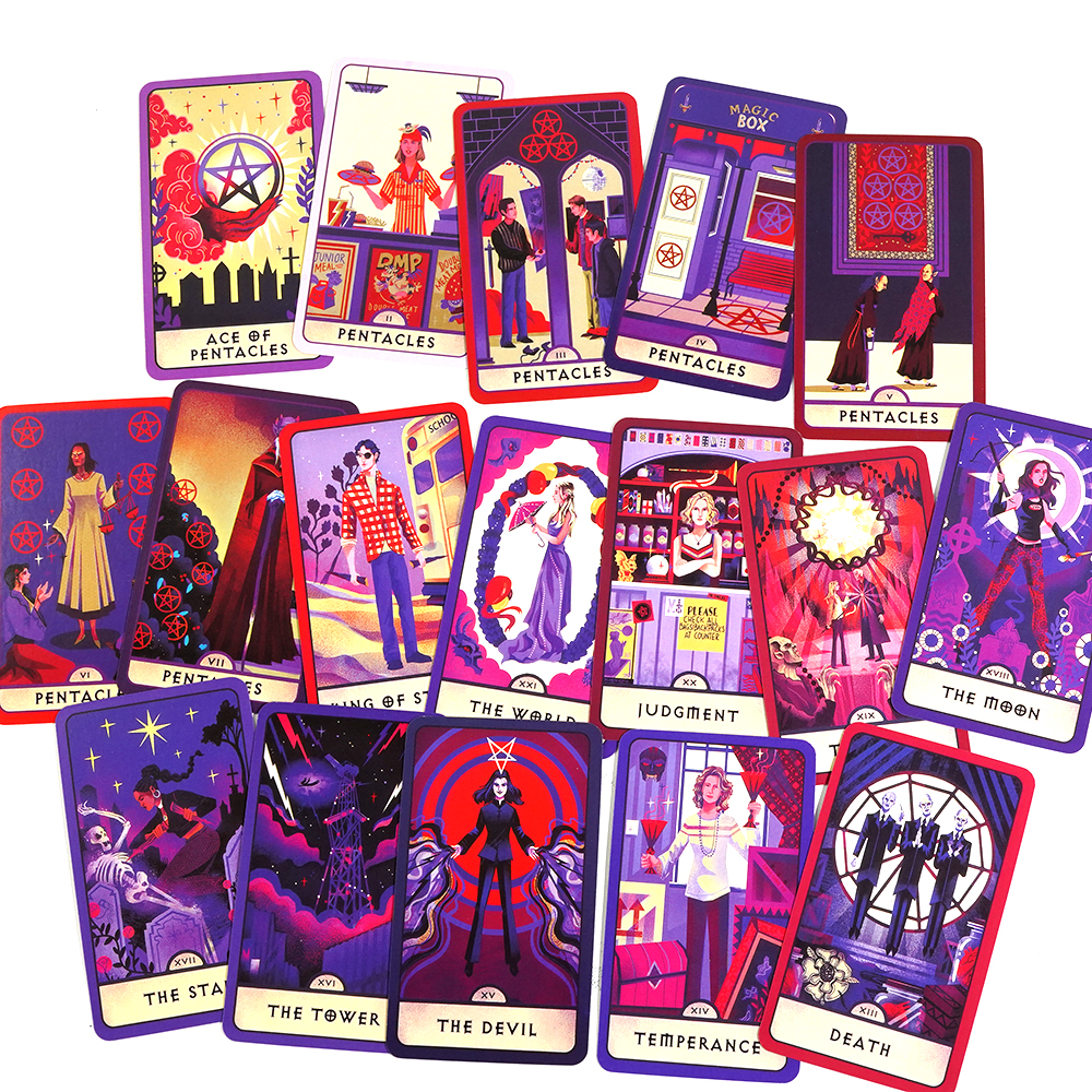 Board Game Research - 10.3*6cm Buffy The Vampire Slayer Tarot