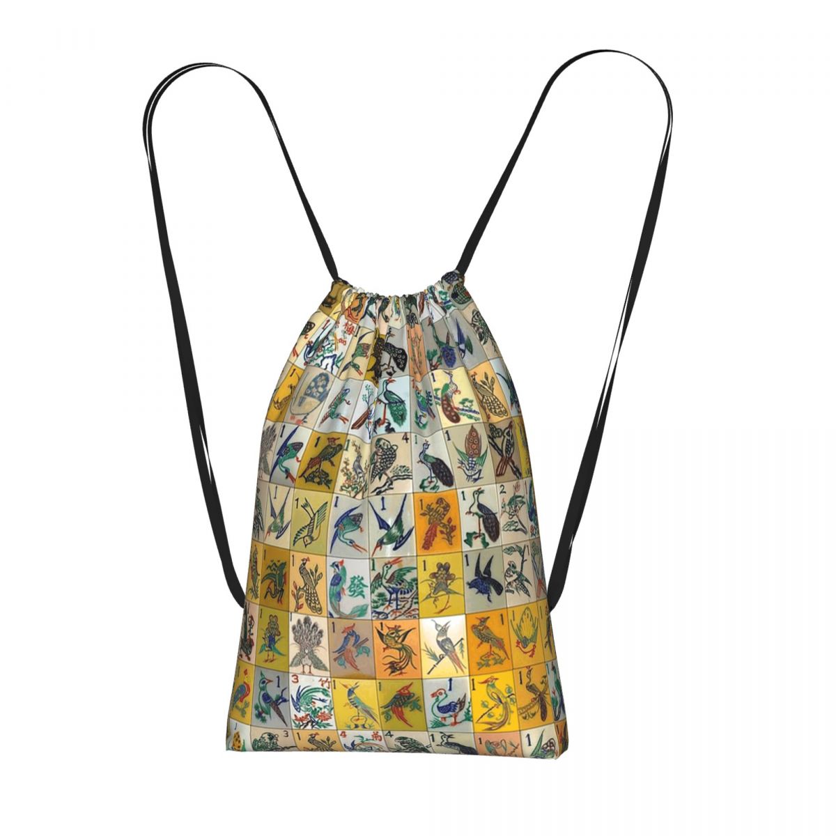 Mah Jongg Birds Mahjong Tiles  - Tile Bag Drawstring บทวิจารณ์และราคา