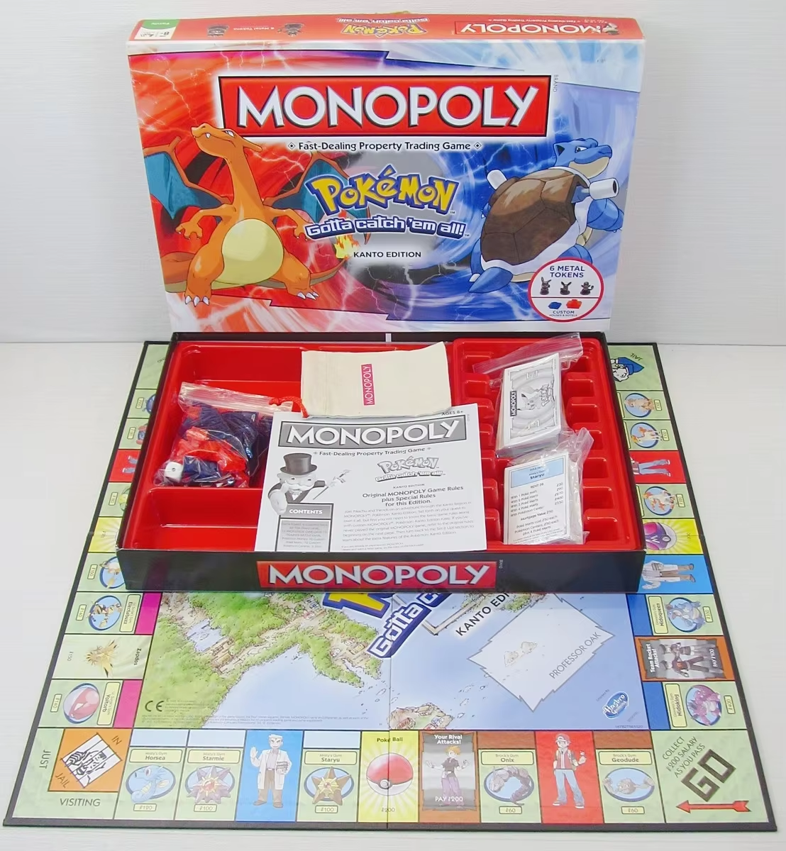Pokémon Kanto Edition Monopoly - Board Game Monopoli บทวิจารณ์และราคา