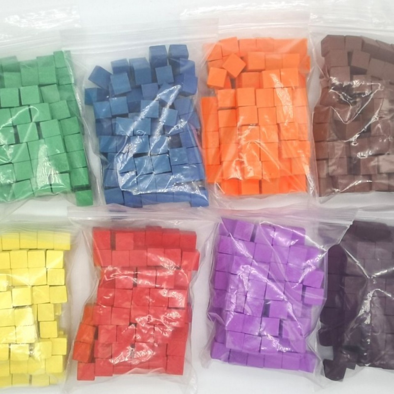 100Pcs/lots 10mm Wood Cubes Co - Board Game Economy บทวิจารณ์และราคา