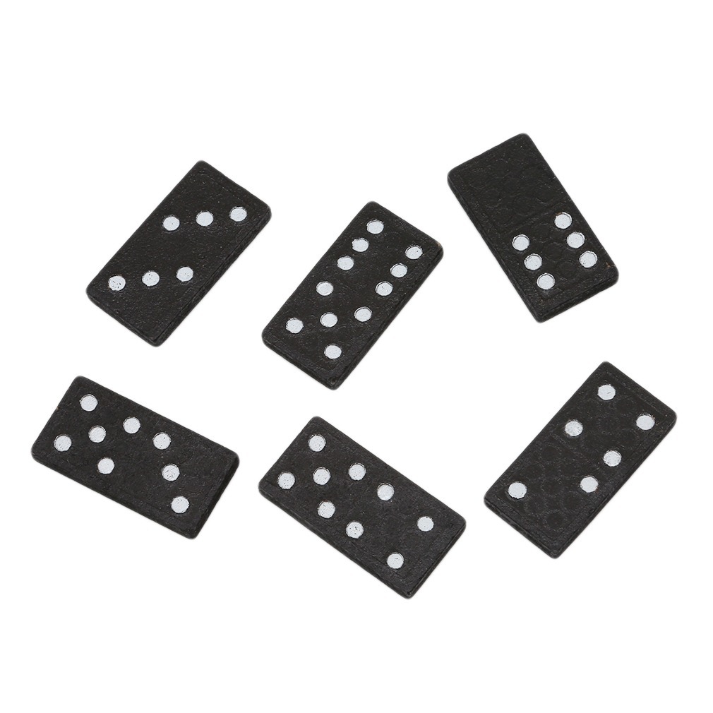 28 Pcs Black Dominoes Wooden B - Board Game Monopoli บทวิจารณ์และราคา