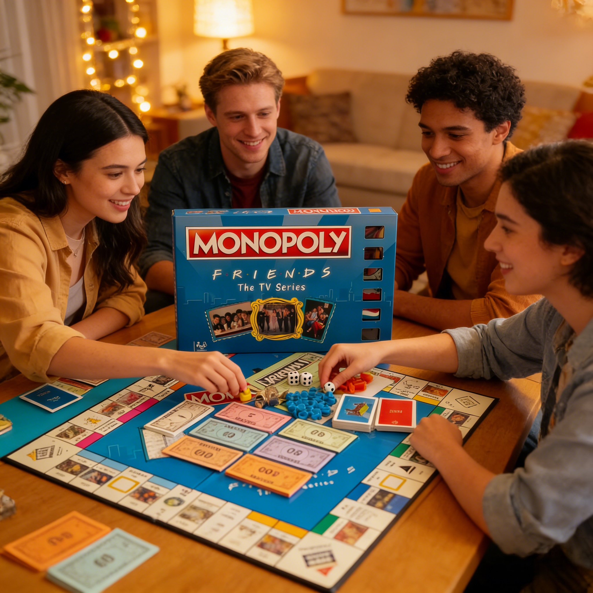 Hasbro Monopoly Friends Editio - Board Game Monopoli บทวิจารณ์และราคา