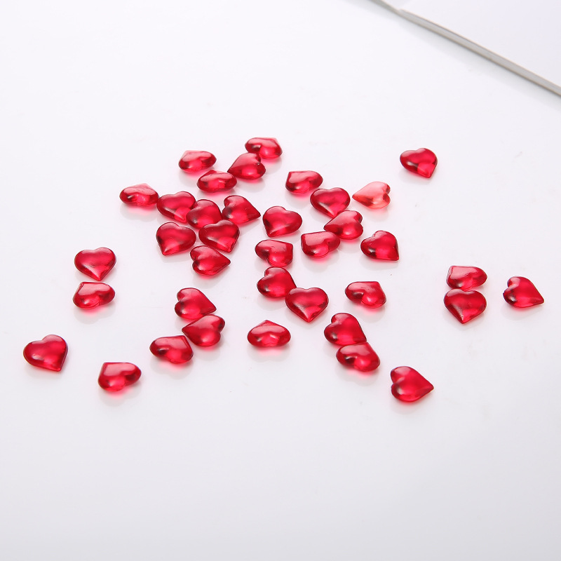 100PCS 10*4mm Heart Shape Acry - Board Game Economy บทวิจารณ์และราคา