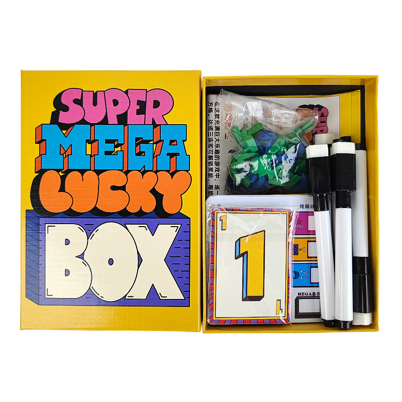 Super Mega Lucky Box Board Gam - Board Game Card บทวิจารณ์และราคา