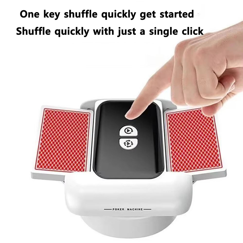 Rechargeable Automatic Card Sh - Board Game Card บทวิจารณ์และราคา