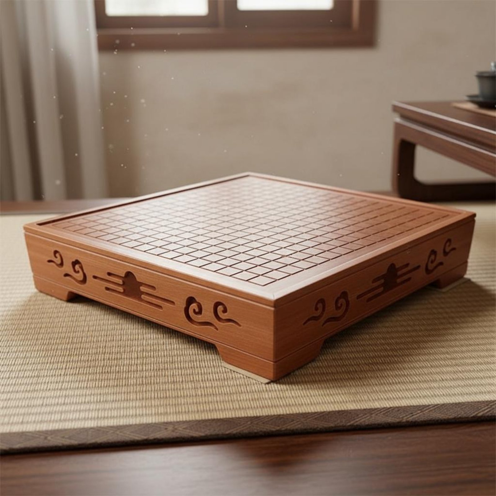 Chinese Chess and Weiqi Set Gi - Chess Set Wooden บทวิจารณ์และราคา