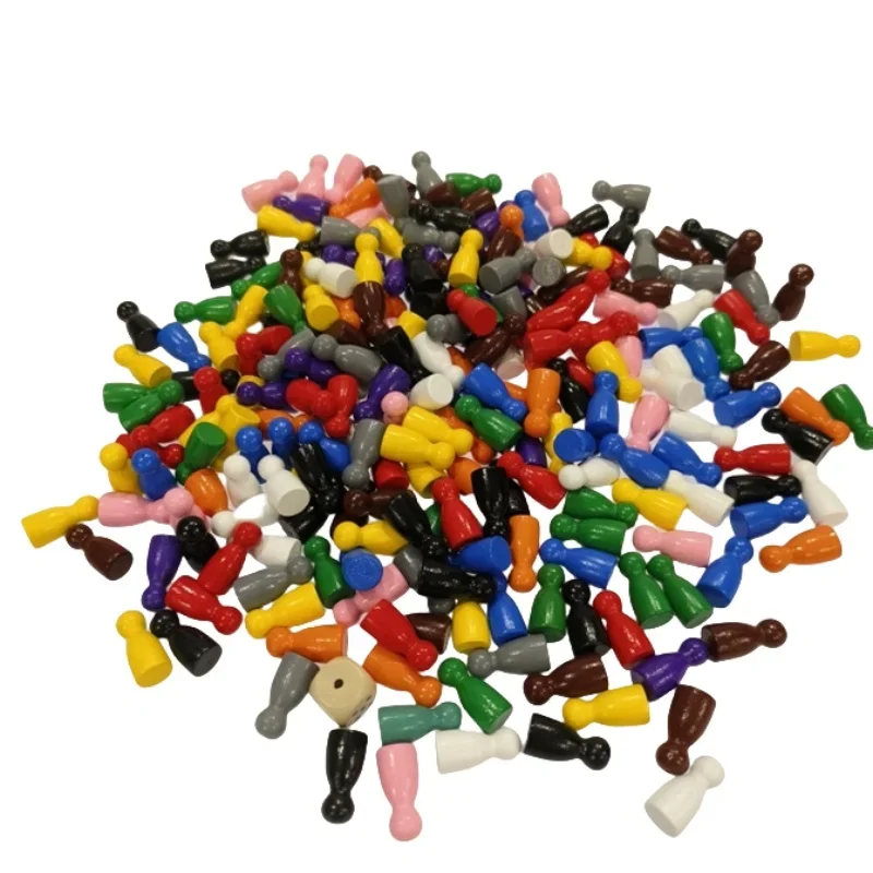 100 Pcs Colorful Wooden Chess  - Chess Set Wooden บทวิจารณ์และราคา
