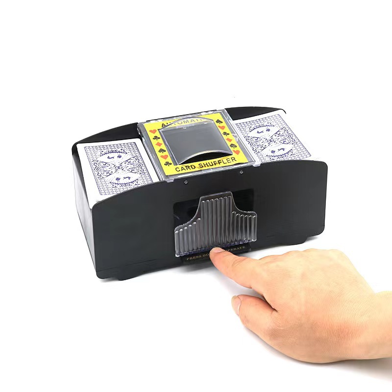Electric Playing Card Shuffler - Board Game Card บทวิจารณ์และราคา