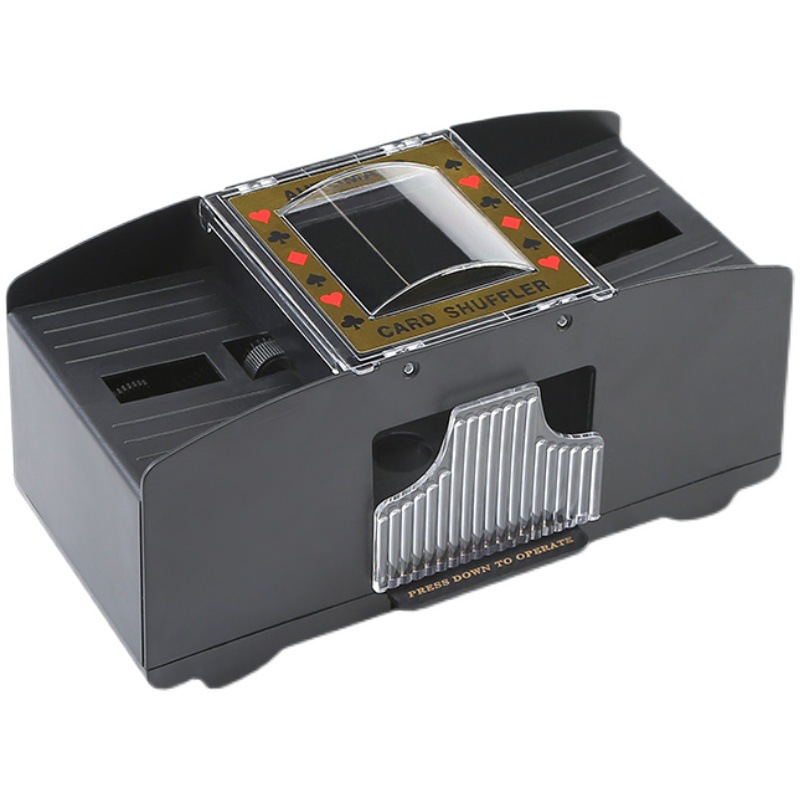 Electric Playing Card Shuffler - Board Game Card บทวิจารณ์และราคา