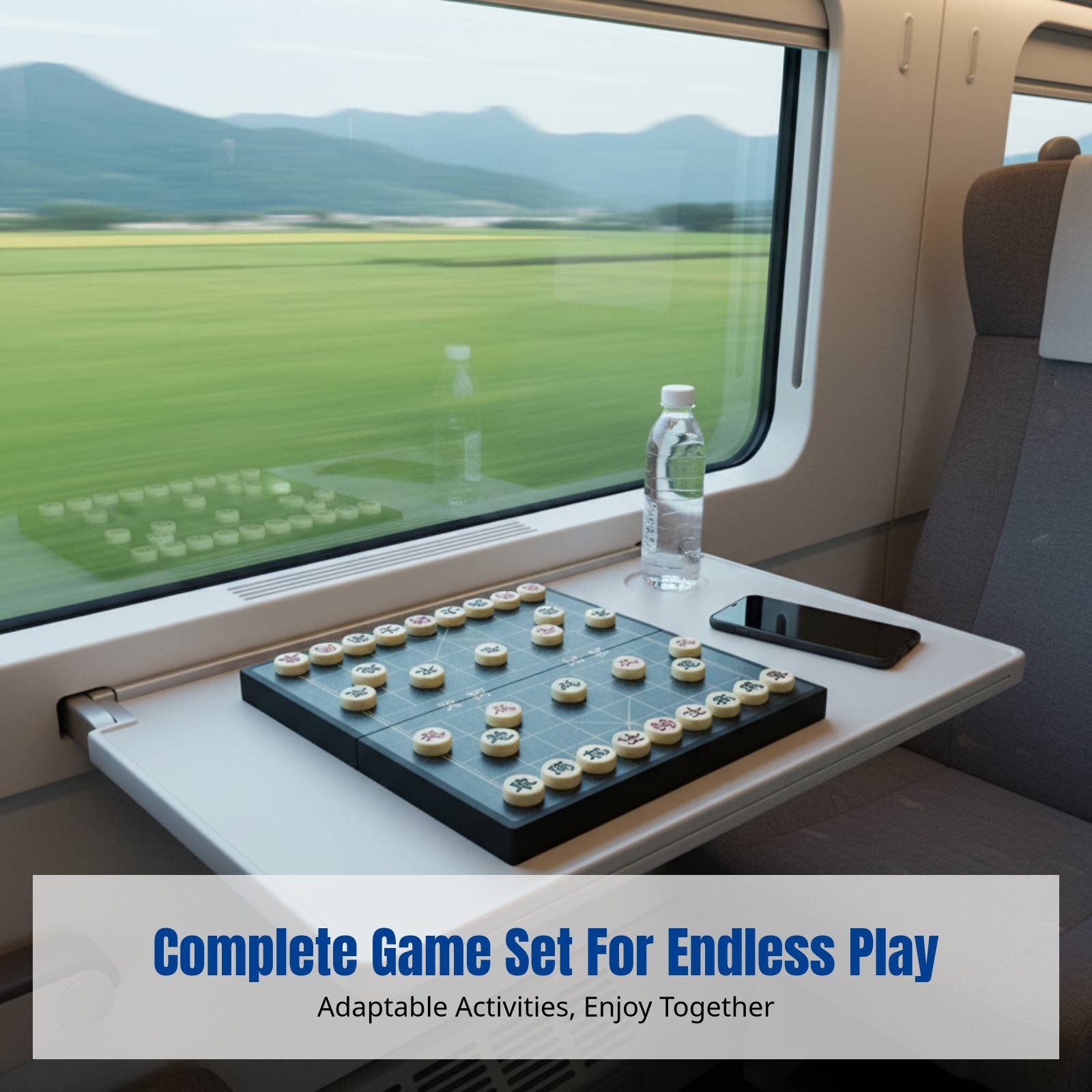 Foldable Chess Set, Multi-Game - Board Games บทวิจารณ์และราคา