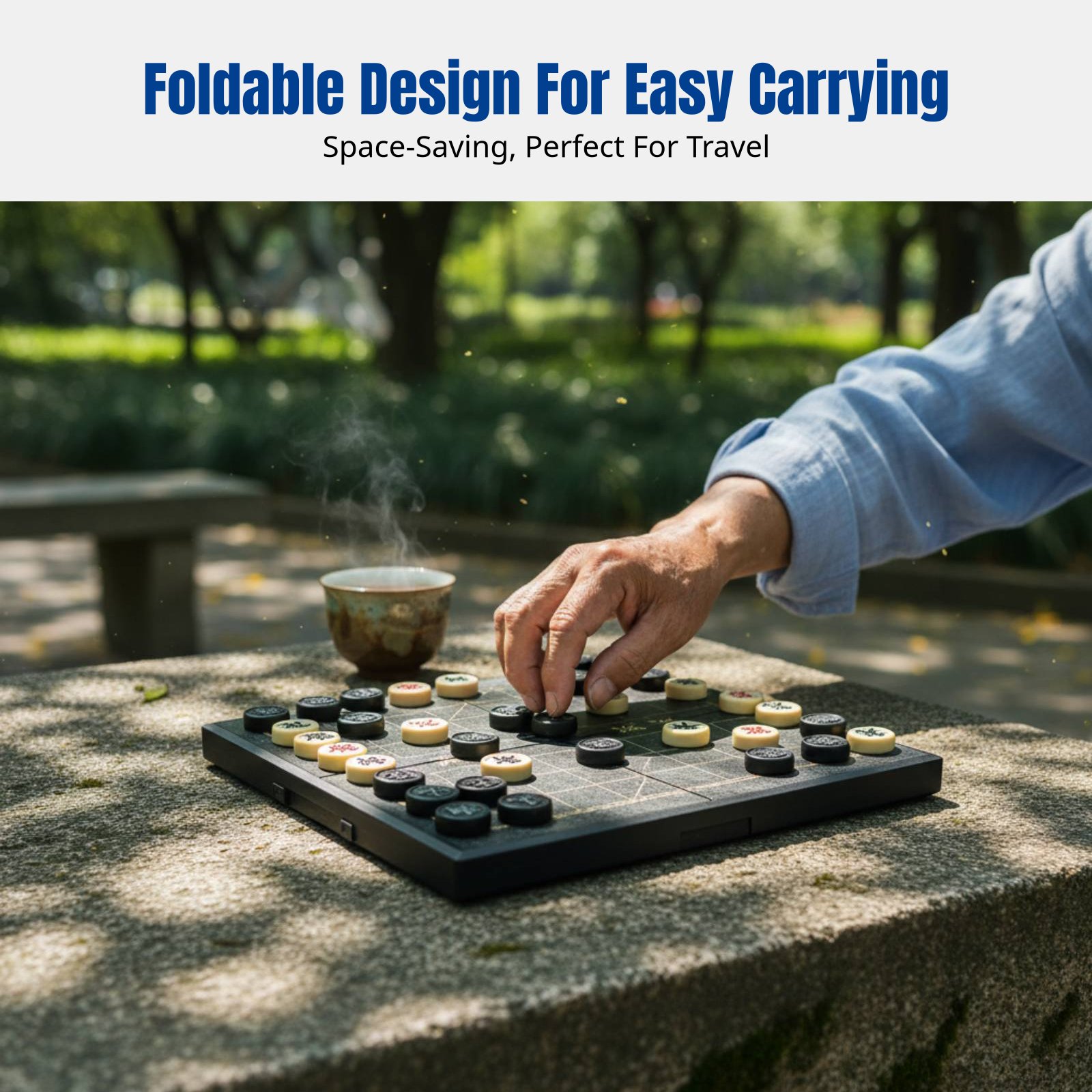 Foldable Chess Set, Multi-Game - Board Games บทวิจารณ์และราคา