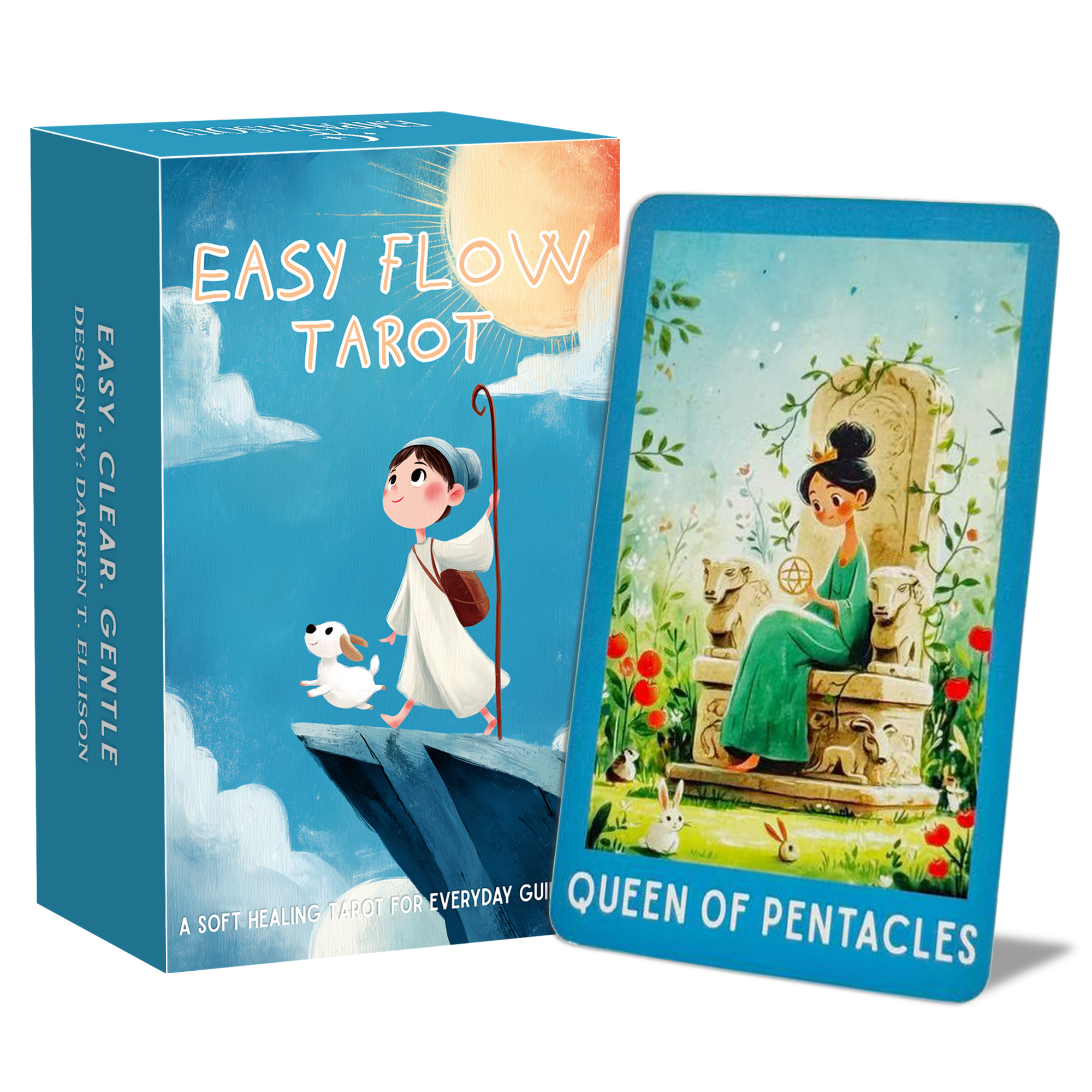 78 Tarot Cards Set, Easy Flow  - Board Game Research บทวิจารณ์และราคา