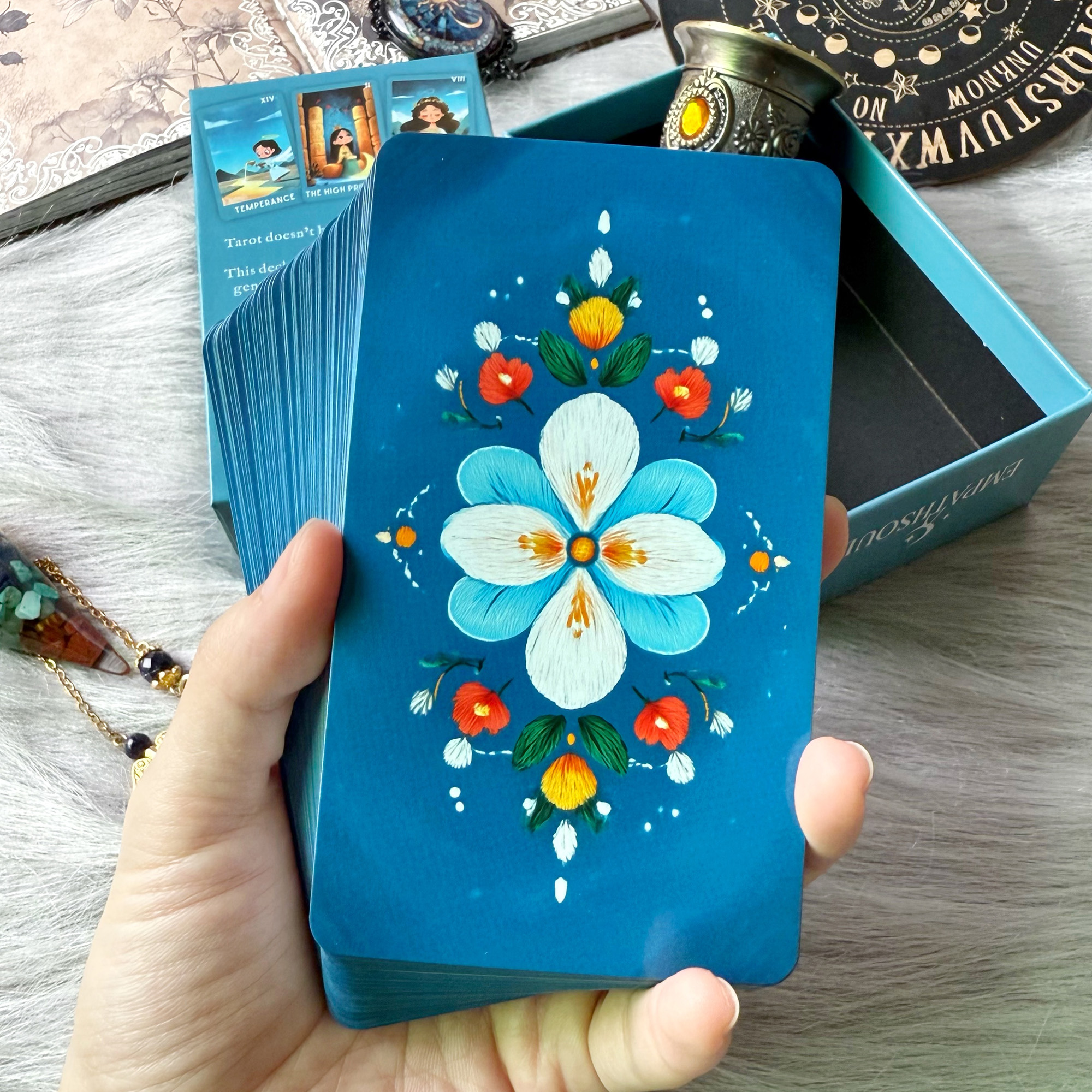 78 Tarot Cards Set, Easy Flow  - Board Game Research บทวิจารณ์และราคา