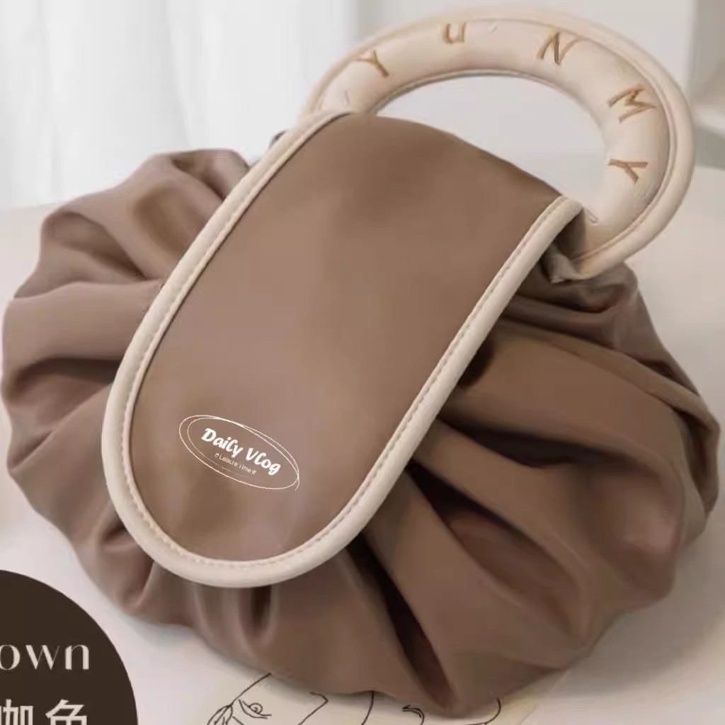 Lazy Cosmetic Bag Women's 2024 - Tile Bag Drawstring บทวิจารณ์และราคา