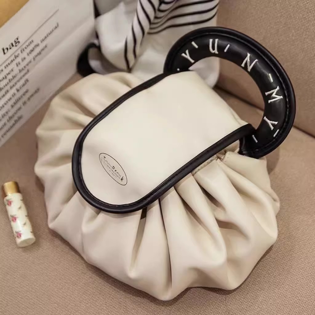 Lazy Cosmetic Bag Women's 2024 - Tile Bag Drawstring บทวิจารณ์และราคา