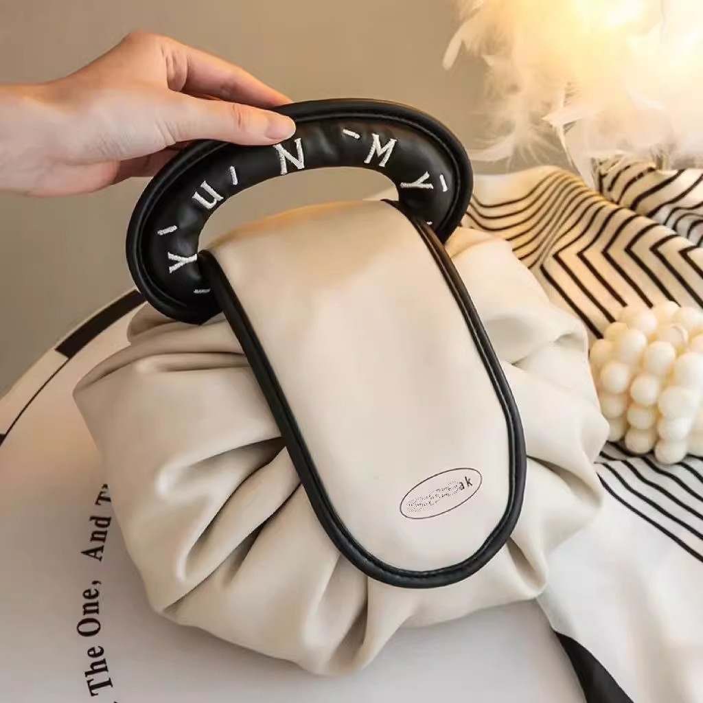 Lazy Cosmetic Bag Women's 2024 - Tile Bag Drawstring บทวิจารณ์และราคา