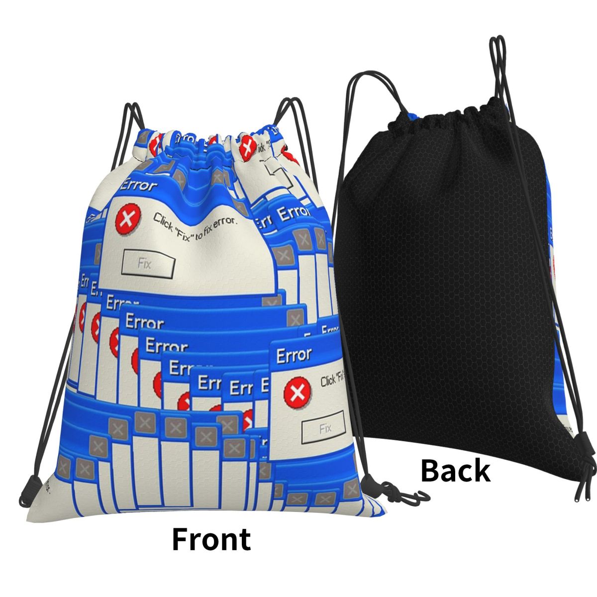 Windows Xp Error Tiled Backpac - Tile Bag Drawstring บทวิจารณ์และราคา