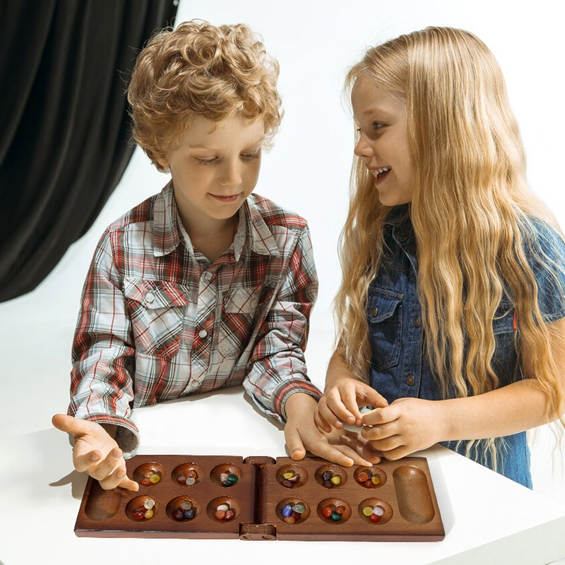 Classic Mancala Ancient Africa - Chess Set Wooden บทวิจารณ์และราคา