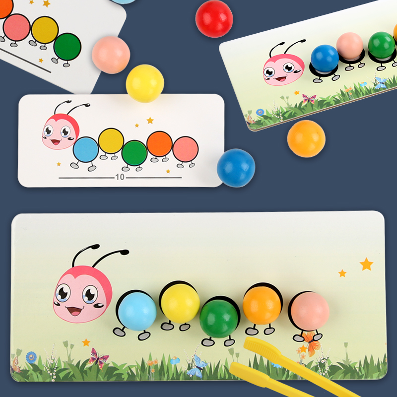 Caterpillar Bead-Picking Toy,  - Board Game Education บทวิจารณ์และราคา
