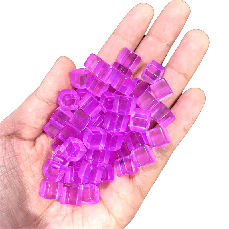 100pcs/set 8mm Clear Cube Dice - Board Game Economy บทวิจารณ์และราคา