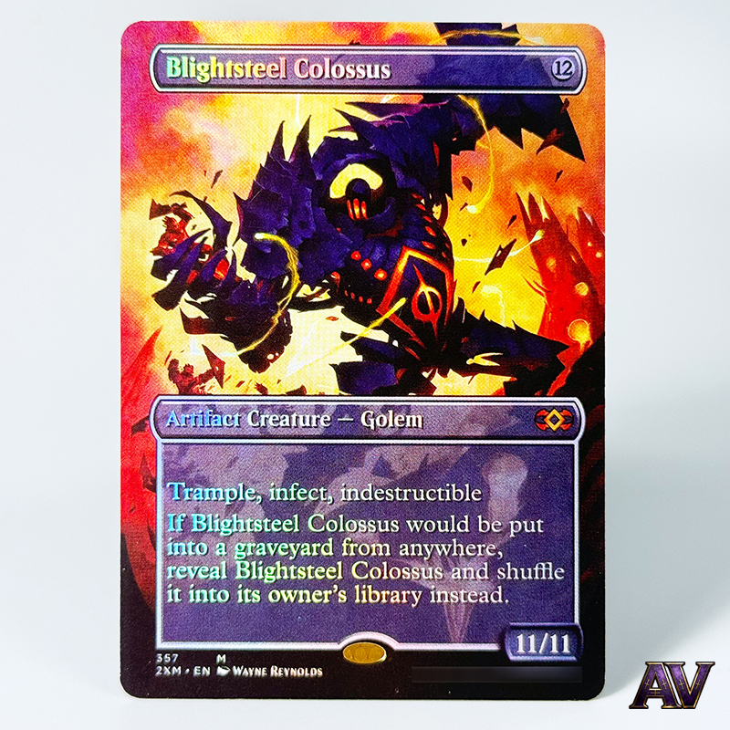 Foil Blightsteel Colossus [Eng - Board Game Card บทวิจารณ์และราคา