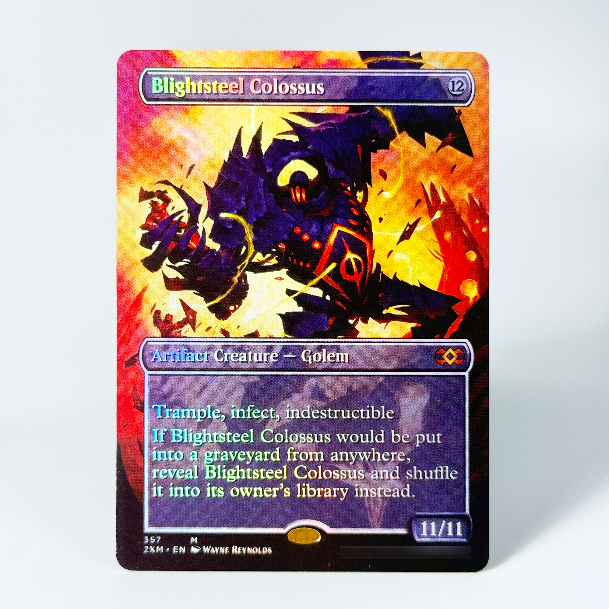 Foil Blightsteel Colossus [Eng - Board Game Card บทวิจารณ์และราคา