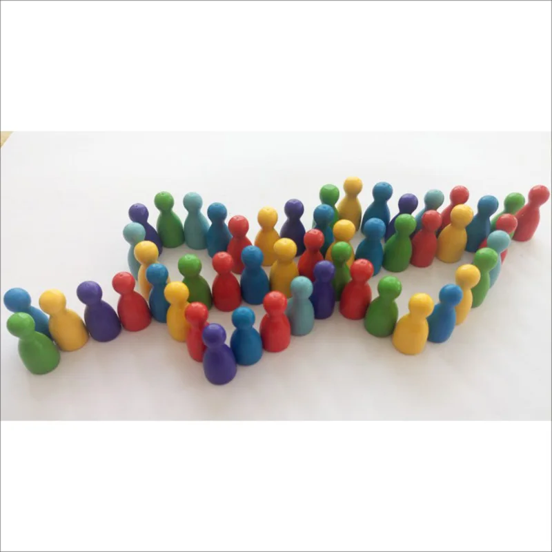 10 Pcs/Set  Colorful Chess Pie - Chess Set Wooden บทวิจารณ์และราคา