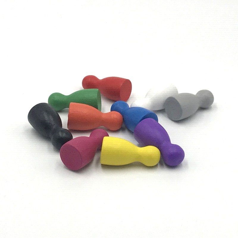 10 Pcs/Set  Colorful Chess Pie - Chess Set Wooden บทวิจารณ์และราคา