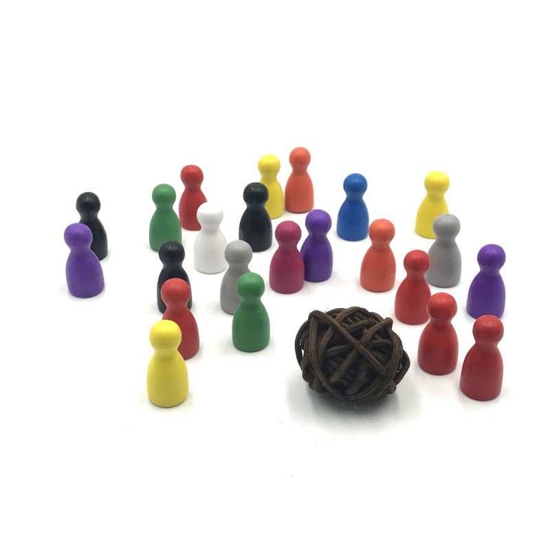 10 Pcs/Set  Colorful Chess Pie - Chess Set Wooden บทวิจารณ์และราคา