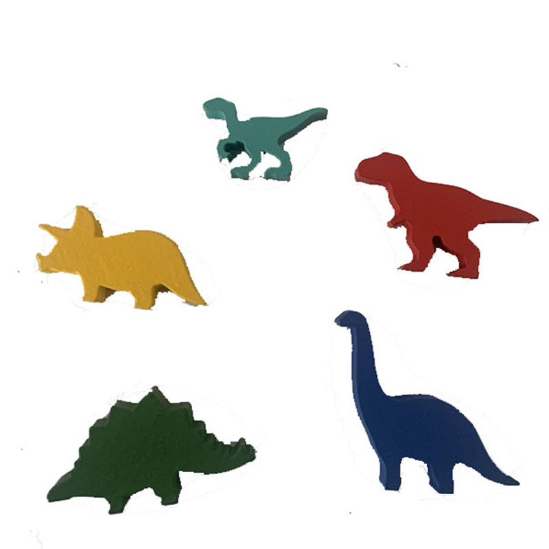 5 Pcs/set Wooden Dinosaur Boar - Chess Set Wooden บทวิจารณ์และราคา