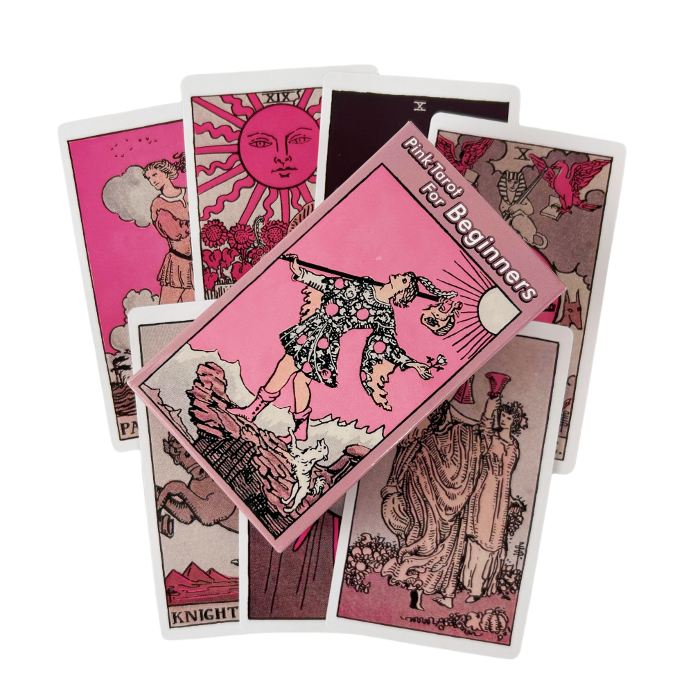 Pink Rider Tarot Cards Game fo - Board Game Template บทวิจารณ์และราคา