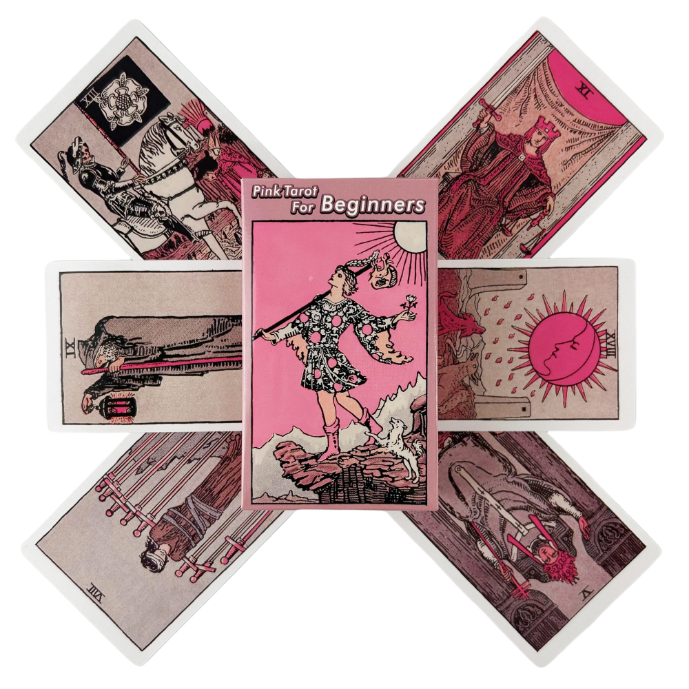 Pink Rider Tarot Cards Game fo - Board Game Template บทวิจารณ์และราคา