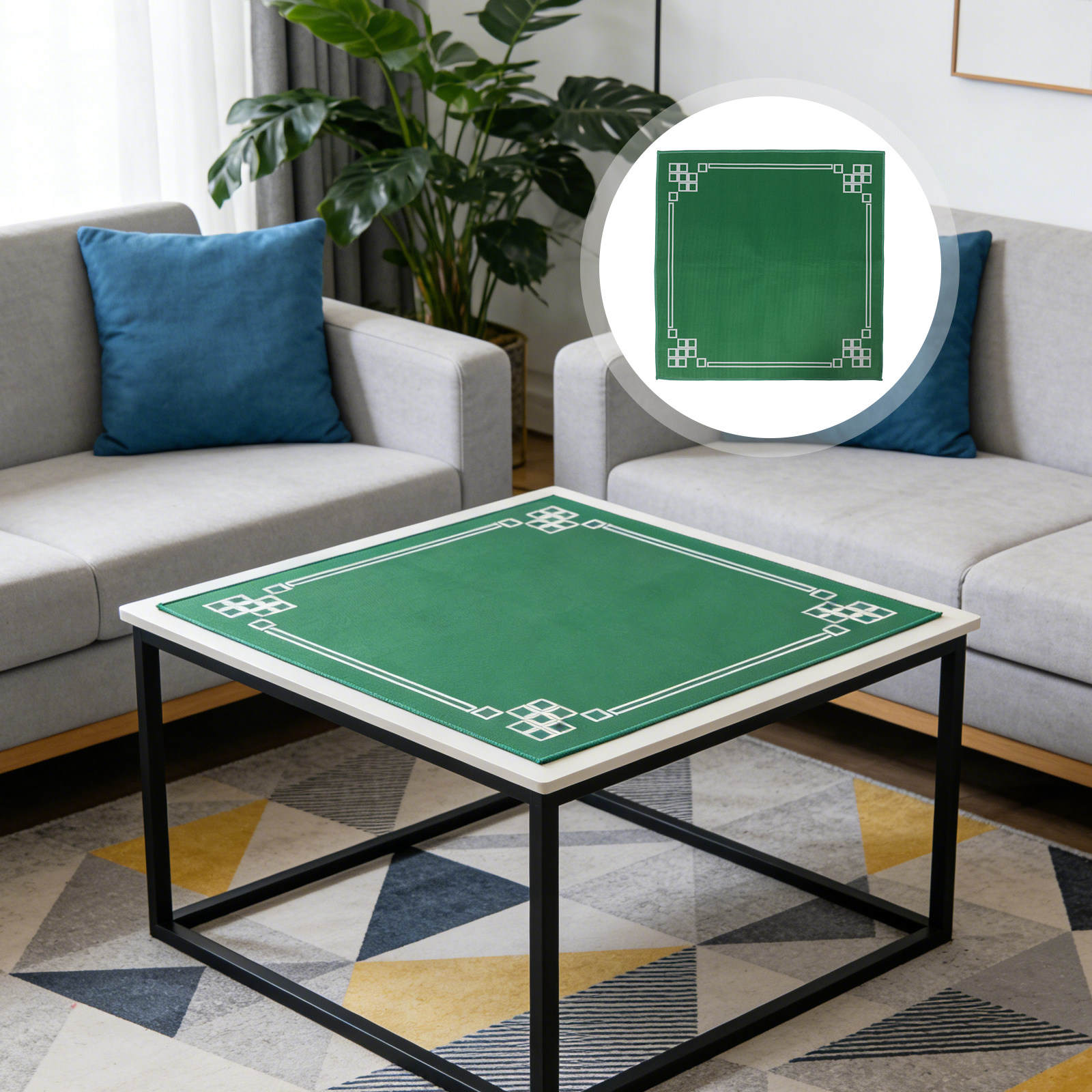 Anti Slip Mahjong Mat 70Cm/27. - Board Game Card บทวิจารณ์และราคา