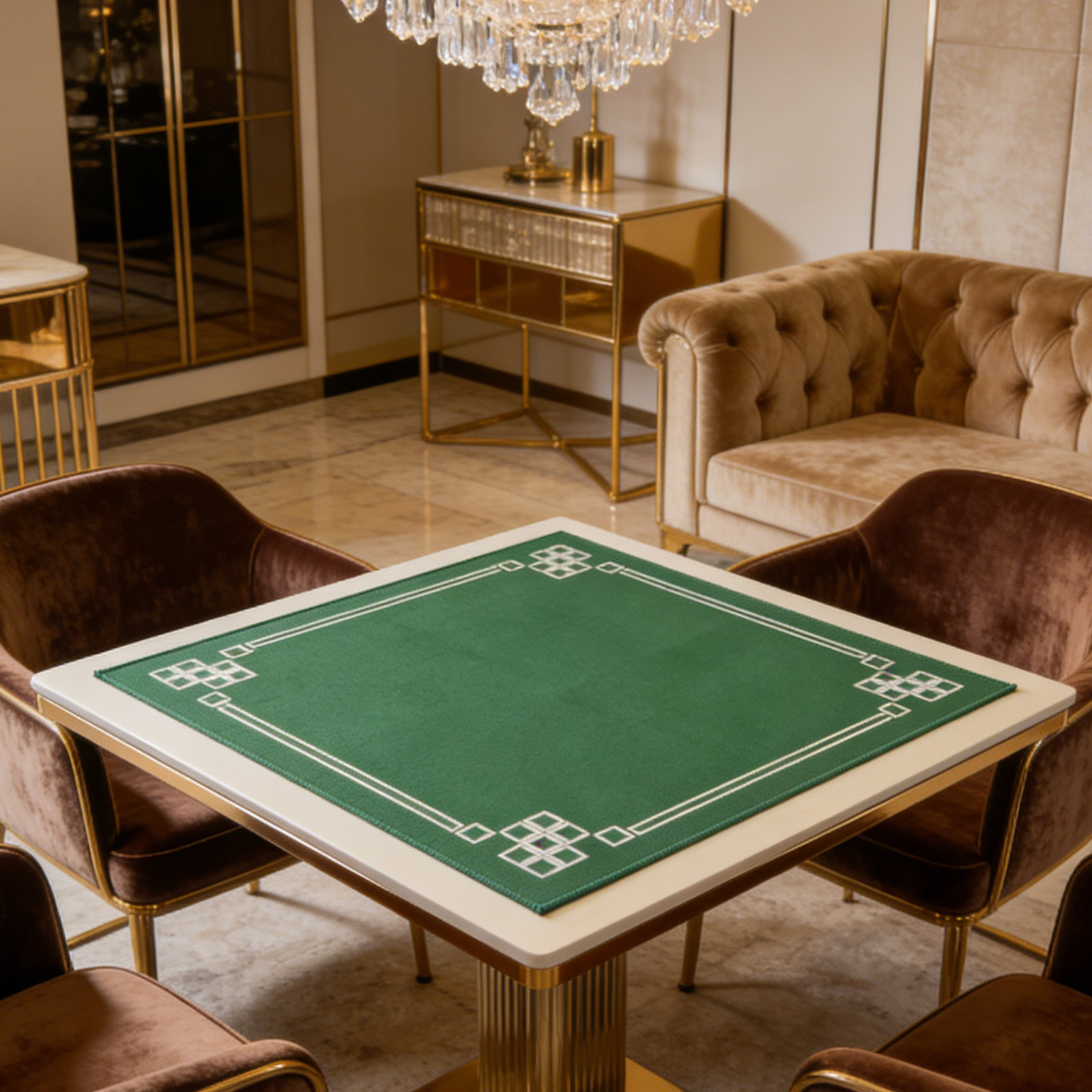 Anti Slip Mahjong Mat 70Cm/27. - Board Game Card บทวิจารณ์และราคา