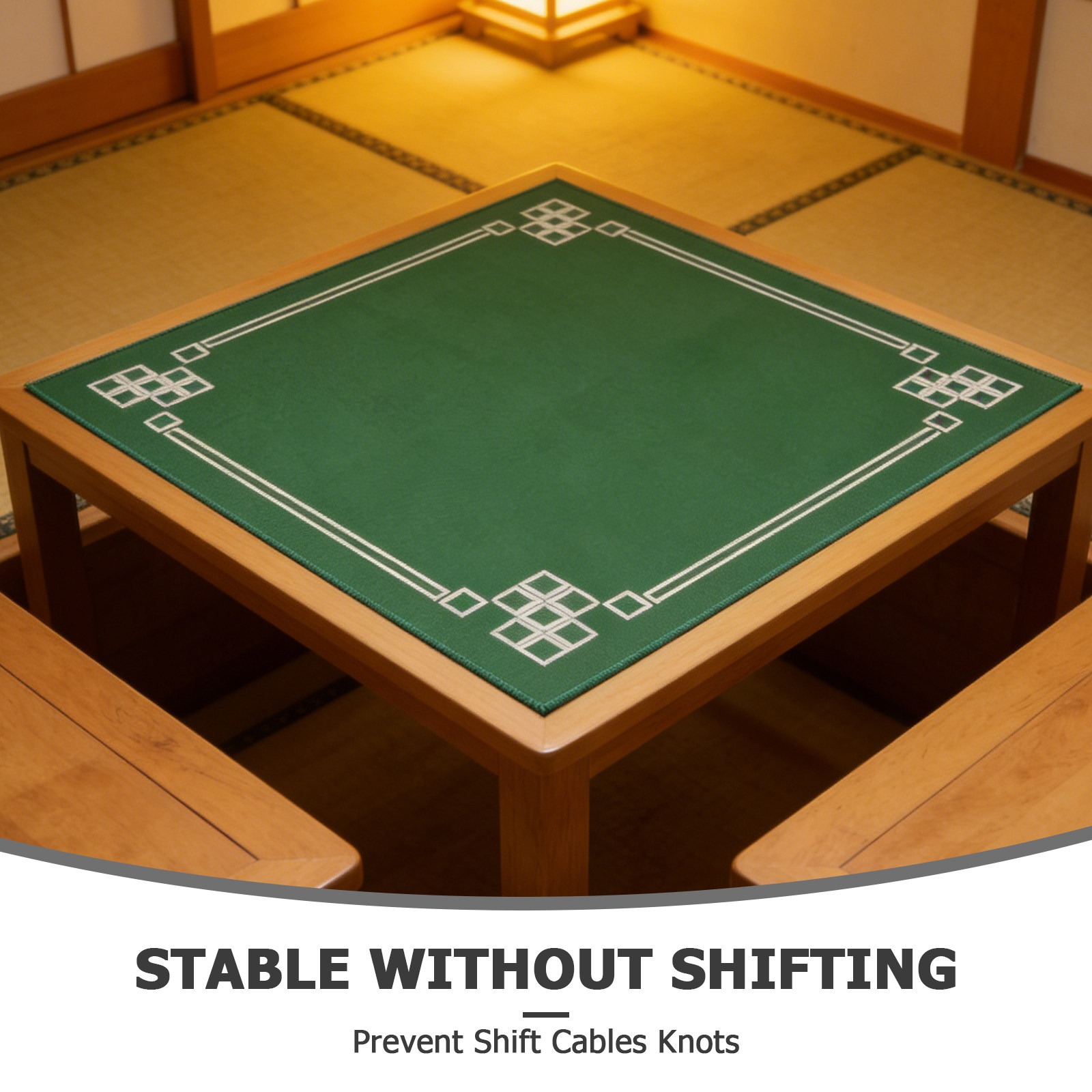 Anti Slip Mahjong Mat 70Cm/27. - Board Game Card บทวิจารณ์และราคา