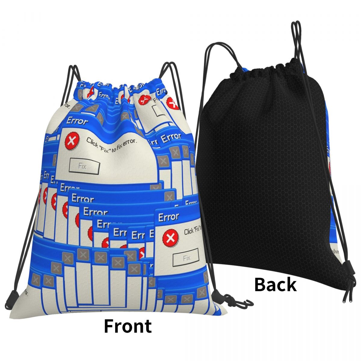 Windows Xp Error Tiled Backpac - Tile Bag Drawstring บทวิจารณ์และราคา