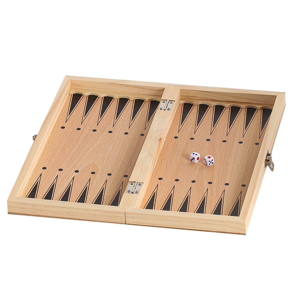 Wooden 3-in-1 Checkers Backgam - Chess Set Wooden บทวิจารณ์และราคา