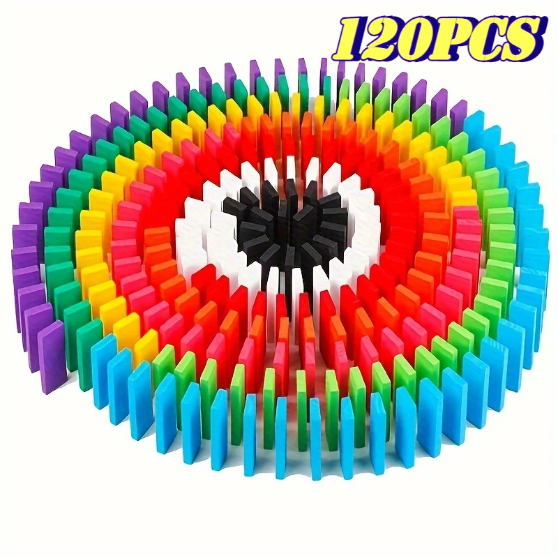 120pcs Domino Set - Multicolor - Board Game Monopoli บทวิจารณ์และราคา