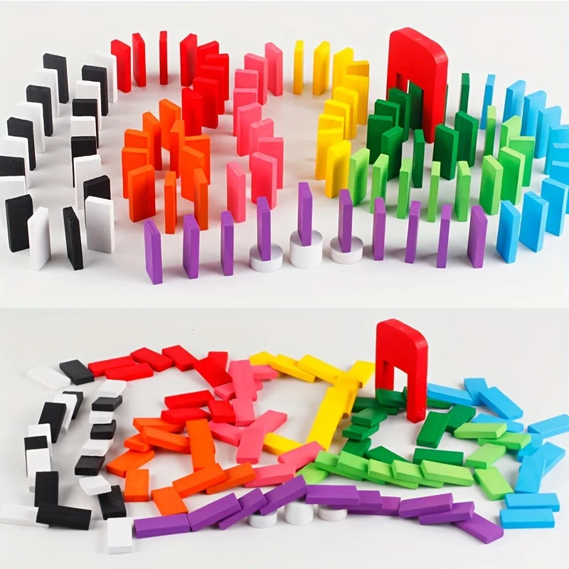 120pcs Domino Set - Multicolor - Board Game Monopoli บทวิจารณ์และราคา