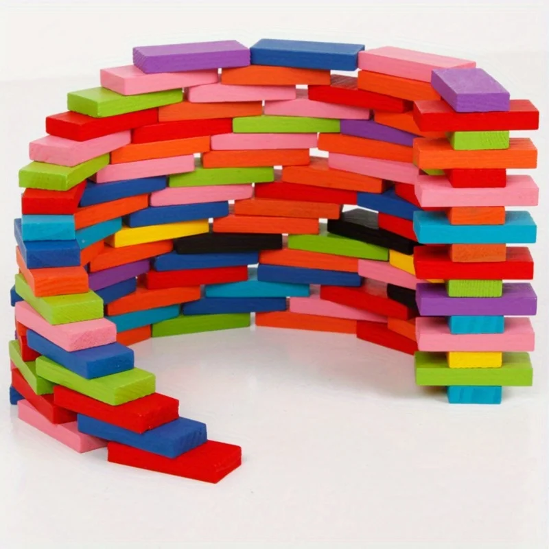 120pcs Domino Set - Multicolor - Board Game Monopoli บทวิจารณ์และราคา