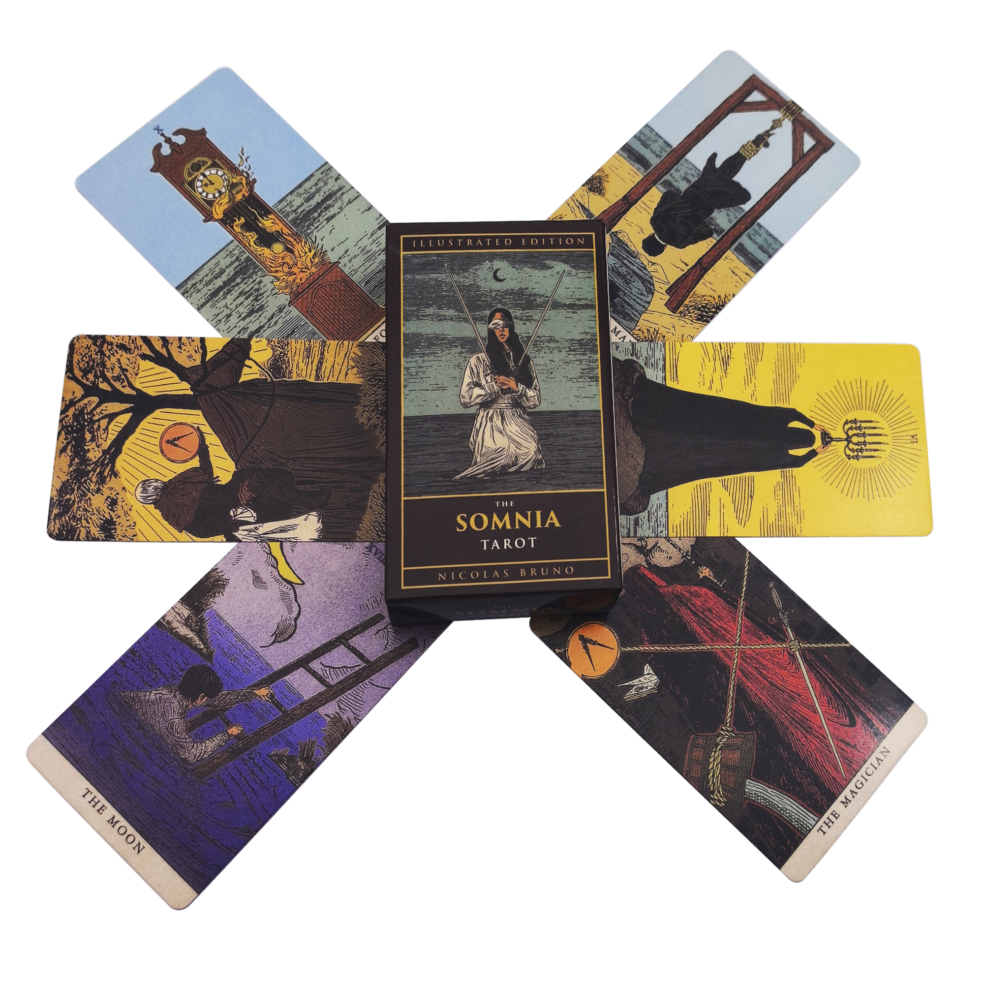 Tarot Cards Divination Deck En - Board Game Card บทวิจารณ์และราคา