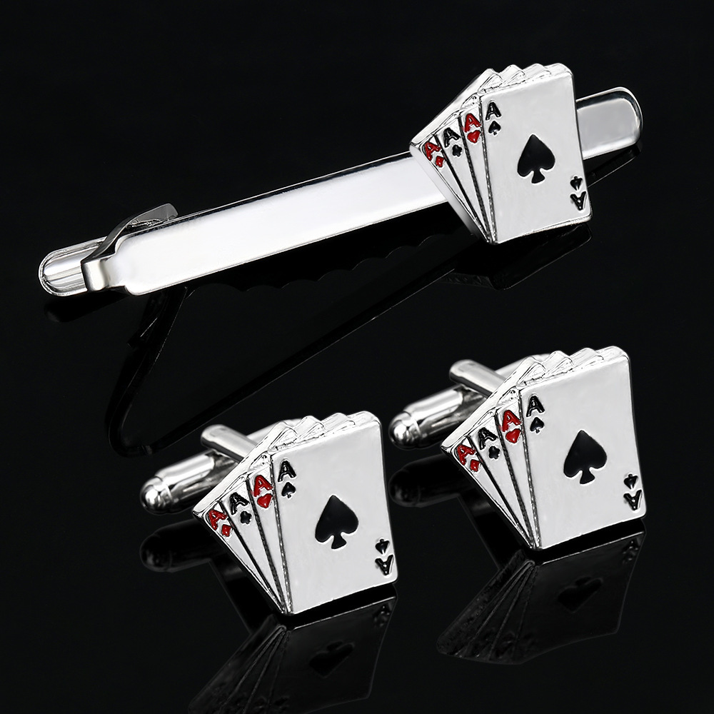 Men's Creative Poker Card Tie  - Board Game Card บทวิจารณ์และราคา