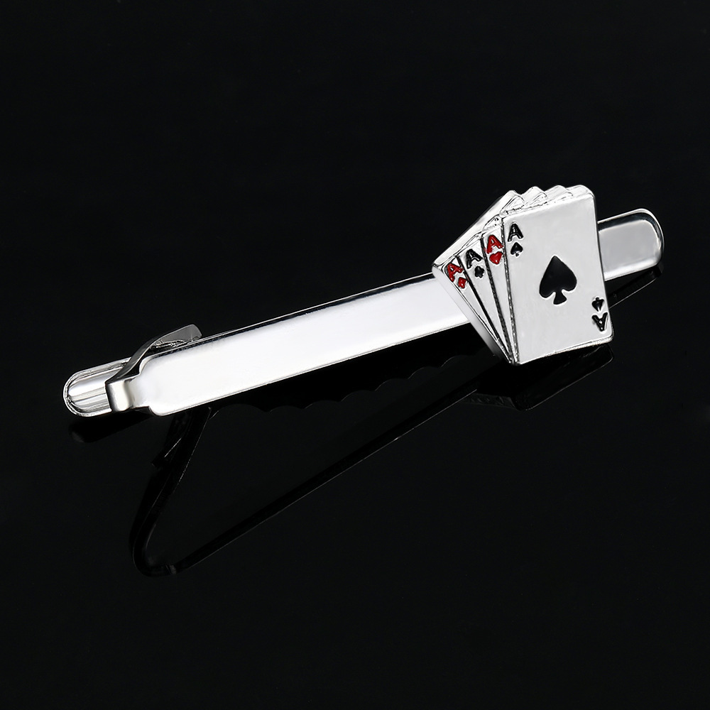 Men's Creative Poker Card Tie  - Board Game Card บทวิจารณ์และราคา
