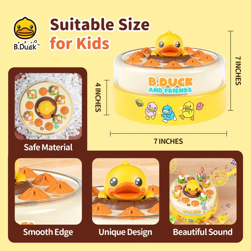 Bouncing Yellow Duck Turntable - Board Game Education บทวิจารณ์และราคา