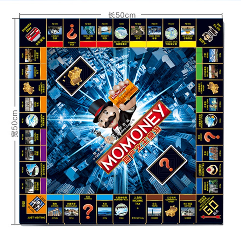 Family Party Fun Game Monopoly - Board Game Monopoli บทวิจารณ์และราคา