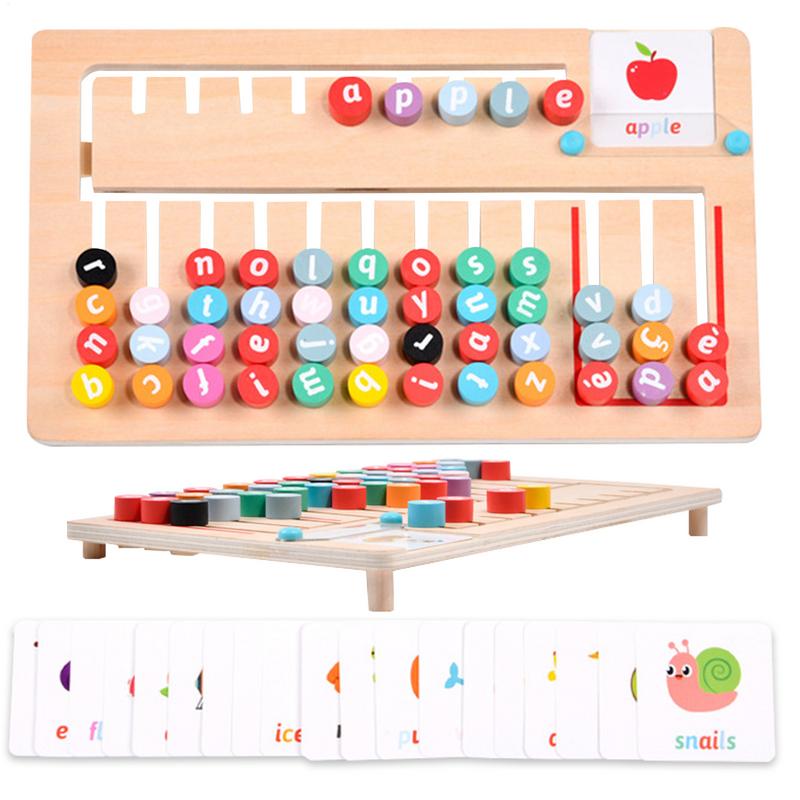 Matching Letter Game Children  - Board Game Education บทวิจารณ์และราคา