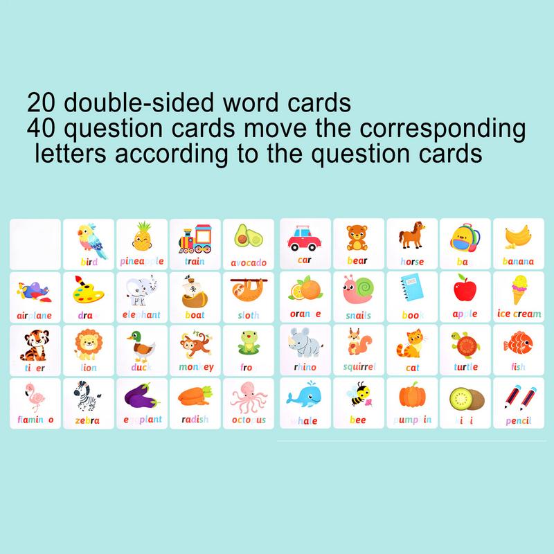 Matching Letter Game Children  - Board Game Education บทวิจารณ์และราคา