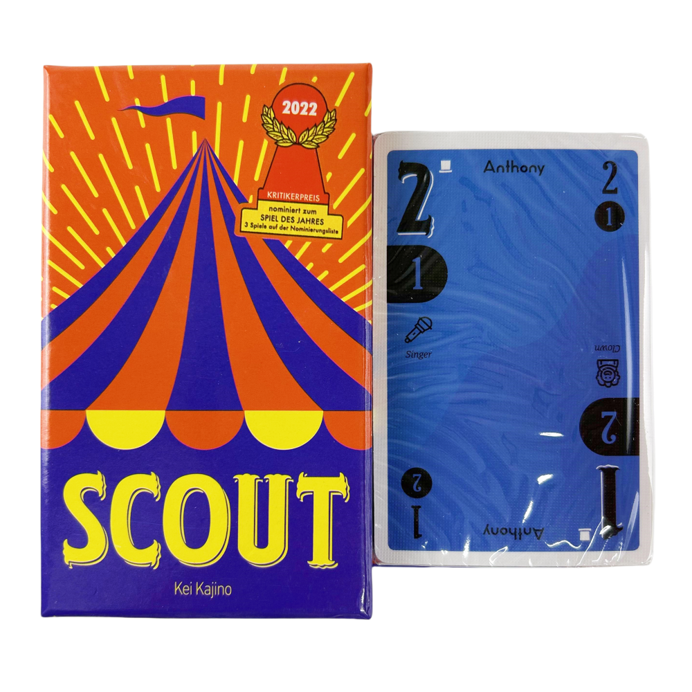 Scout Card Game Circus Scout B - Board Game Template บทวิจารณ์และราคา